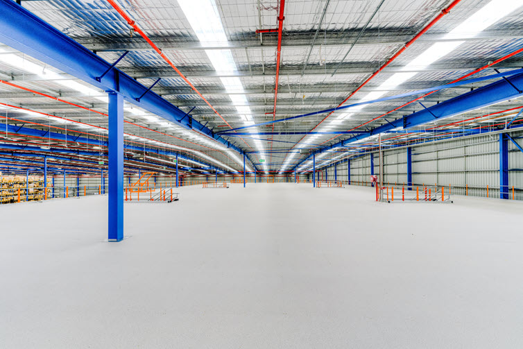 Mezzanine floors - Invenco Warehouse - Australia